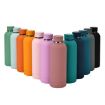 Picture of Stainless Steel Outdoor Matte Water Bottle Portable Sports Water Cup Rubber Paint Insulation Cup (Indigo)