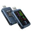 FNIRSI FNB48P USB Mobile Phone DC Power Charger Detector - Bluetooth Blue - 1