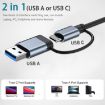 Picture of BYL-2218TU 8 in 1 USB + USB-C / Type-C to USB Multifunctional Docking Station HUB Adapter