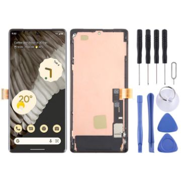 Google Pixel 7 Pro OLED LCD Screen Digitizer Assembly with Frame - 1