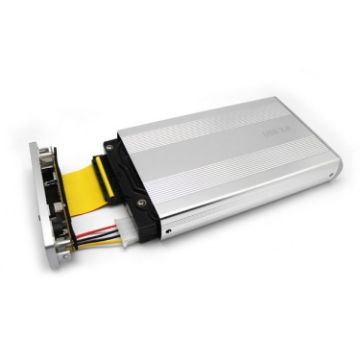 Picture of 3.5 inch HDD External Case, Support IDE Hard drive (Silver)