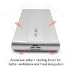 Picture of 3.5 inch HDD External Case, Support IDE Hard drive (Silver)