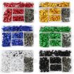 Picture of 177 PCS/ Box Motorcycle Modification Accessories Windshield Cover Set Screw (Silver)