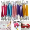 Picture of 10 Sets Carving Pen Cake Fondant Carving Knife Making Cutting Tool 01030 Purple (OPP Bag Packaging)