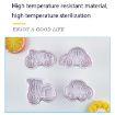 Picture of 3 Sets Plastic Decorative Biscuit Mold Transportation Tool Series Biscuit Spring Mold (B)