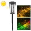Picture of Hexagonal Hollow Solar Ground Lawn Lamp LED Outdoor Waterproof Decorative Garden Light (Warm Light + RGB)