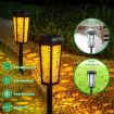 Picture of Hexagonal Hollow Solar Ground Lawn Lamp LED Outdoor Waterproof Decorative Garden Light (Warm Light + RGB)