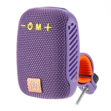 Picture of T&G TG-392 Outdoor Bicycle TWS Wireless Bluetooth IPX5 Waterproof Speaker (Purple)