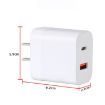 RCSTQ Drone 30W Dual Port Gallium Nitride Charger for DJI Mini 2/Mini 3 Pro - 2
