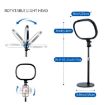 Picture of S20 LED Ring Live Fill Light Selfie Photography Full Screen Beauty Light, Style: Single Light + Stand