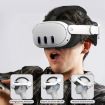 Picture of For Oculus/Meta Quest 3 VR Adjustable Elite Headset Head Strap (White)