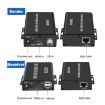 Picture of BW-HKE60A HDMI 60m KVM With USB Extender Support POE Single-End Power Supply With US Plug (Black)