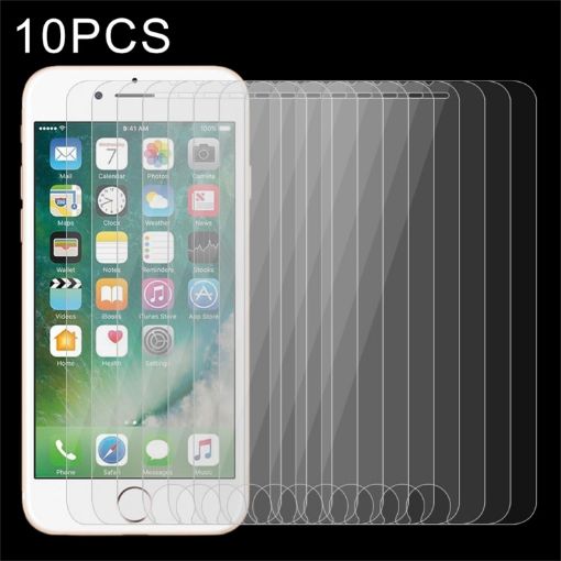 10 PCS iPhone 8 Plus & 7 Plus Tempered Glass Film - 1