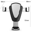 Picture of Multifunctional Mobile Phone Holder With Car Air Outlet Car Navigation Support Frame (Space Silver)