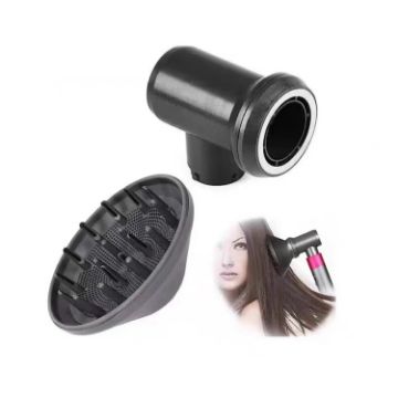Picture of For Dyson Hair Dryer Airwarp Diffusion Nozzle Attachment Replacement Accessories With Adapter
