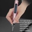 Picture of SNJ-3681 Mini Engraving Pen Wireless Polishing Electric Grinder, Style: Silver+Grinding Head+Cutting Blade+Carving Stencil