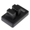 Picture of GP158-B LCD Screen Dual Batteries Charger for GoPro HERO3+ /3 (AHDBT-301, AHDBT-302), Displays Charging Capacity