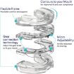 Adjustable Dental Tray Anti-Snoring Teeth Whitening (White) - 3
