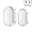 Picture of CACAZI A99 Home Smart Remote Control Doorbell Elderly Pager, Style:EU Plug (Silver)