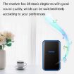 Picture of CACAZI A68-2 One to Two Wireless Remote Control Electronic Doorbell Home Smart Digital Wireless Doorbell, Style:EU Plug (Black)
