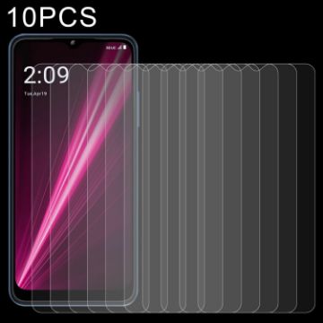 T-Mobile REVVL 6 5G Tempered Glass Film - 10 PCS - 0.26mm 9H - 1