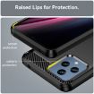 T-Mobile REVVL 6 5G Carbon Fiber TPU Phone Case - Black - 6