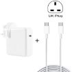 96W USB-C Power Adapter Portable Charger with 1.8m Cable - UK Plug - 1