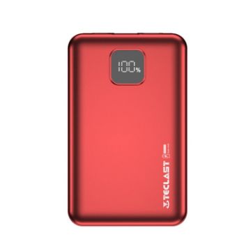 Picture of TECLAST X10 Pro 10000mAh 22.5W Fast Charging Power Bank with Cable (Red)