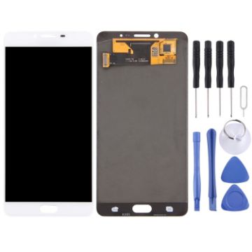 LCD Display + Touch Panel for Galaxy C9 Pro - White - 1