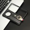 Tecno Phantom V Fold Leather Back Phone Case (Black) - 6