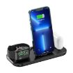 3 in 1 Wireless Charger for iPhone, iWatch, AirPods - Black - 1
