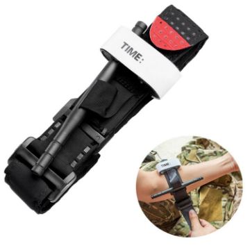 Picture of Outdoor Portable One-handed Spinning Emergency Buckle Artery Tourniquet (Black)