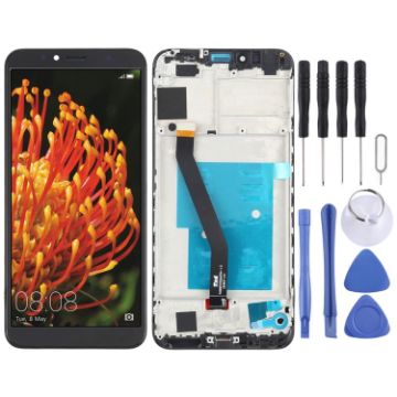 OEM LCD Screen for Huawei Y6 (2018) Digitizer Full Assembly with Frame - 1