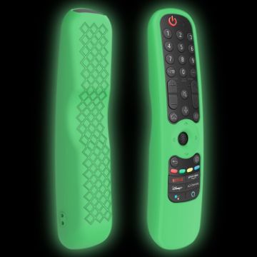 Picture of For LG AN-MR21GC / AN-MR21N / AN-MR21GA TV Remote Control Silicone Case (Luminous Green)