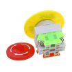 Picture of 2pcs LAY37-11ZS Elevator Emergency Stop Mushroom Head Button (Red)
