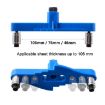 Picture of DIY Woodworking Hole Locator Self-Centering Marker, Model: Blue Drill Bit+60 Wood Tips+Top