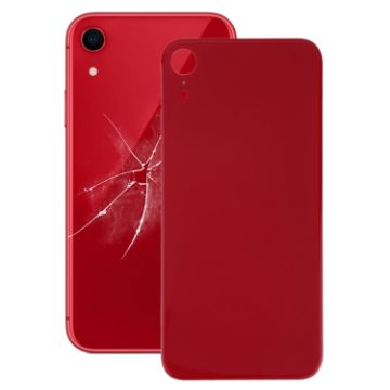 Red Glass Back Battery Cover for iPhone XR - 1