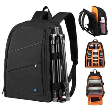 Picture of PULUZ Waterproof Dual Shoulders Backpack for DJI Ronin-SC/S (Black)