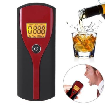 Picture of W637 Digital Breath Alcohol Tester Easy Use Breathalyzer Alcohol Meter Analyzer Detector with LCD Display