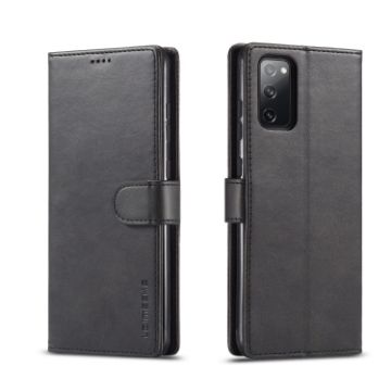 Samsung Galaxy S20 FE 5G Leather Case - Black - 1
