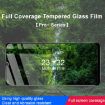 Picture of For Samsung Galaxy A34 5G imak 9H Surface Hardness Full Screen Tempered Glass Film Pro+ Series