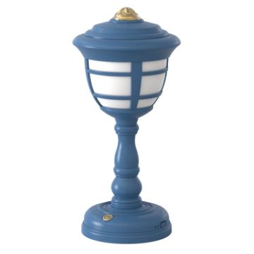Picture of GIVELONG Retro Table Lamp USB Charging Small Night Light, Style: 322-3 Blue