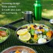 Picture of 22 PCS / Set CLS Portable Stainless Steel Dinner Plate Outdoor Camping Cutlery