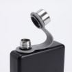 Picture of 9oz Portable 304 Stainless Steel Flagon Whiskey Vodka Wine Pot Hip Flask (Matte Black)