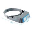 Picture of 81007-B 1.5X/2X/2.5X/3.5X Optical Lens Head-mounted Watch Repair Magnifying Glass