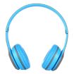 P47 Foldable Wireless Bluetooth Headphone Blue - 3