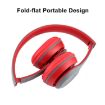 P47 Foldable Wireless Bluetooth Headphone - Red - 6
