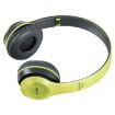 P47 Foldable Wireless Bluetooth Headphone Green - MP3/FM/Call Support - 2