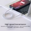 IVON CA70 8 Pin Fast Charging Data Cable 1m White - 3