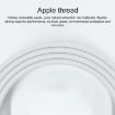 IVON CA70 8 Pin Fast Charging Data Cable 1m White - 4